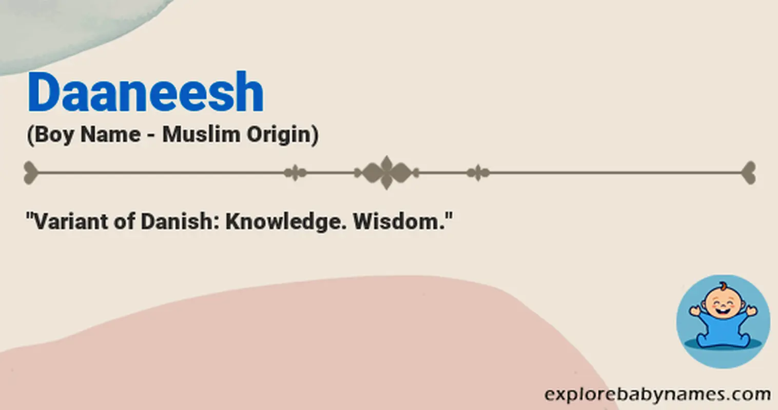 Meaning of Daaneesh