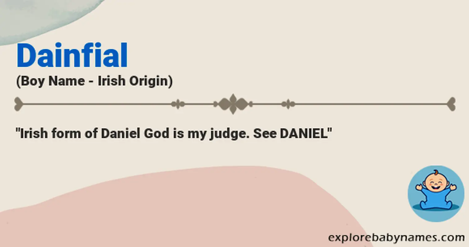 Meaning of Dainfial