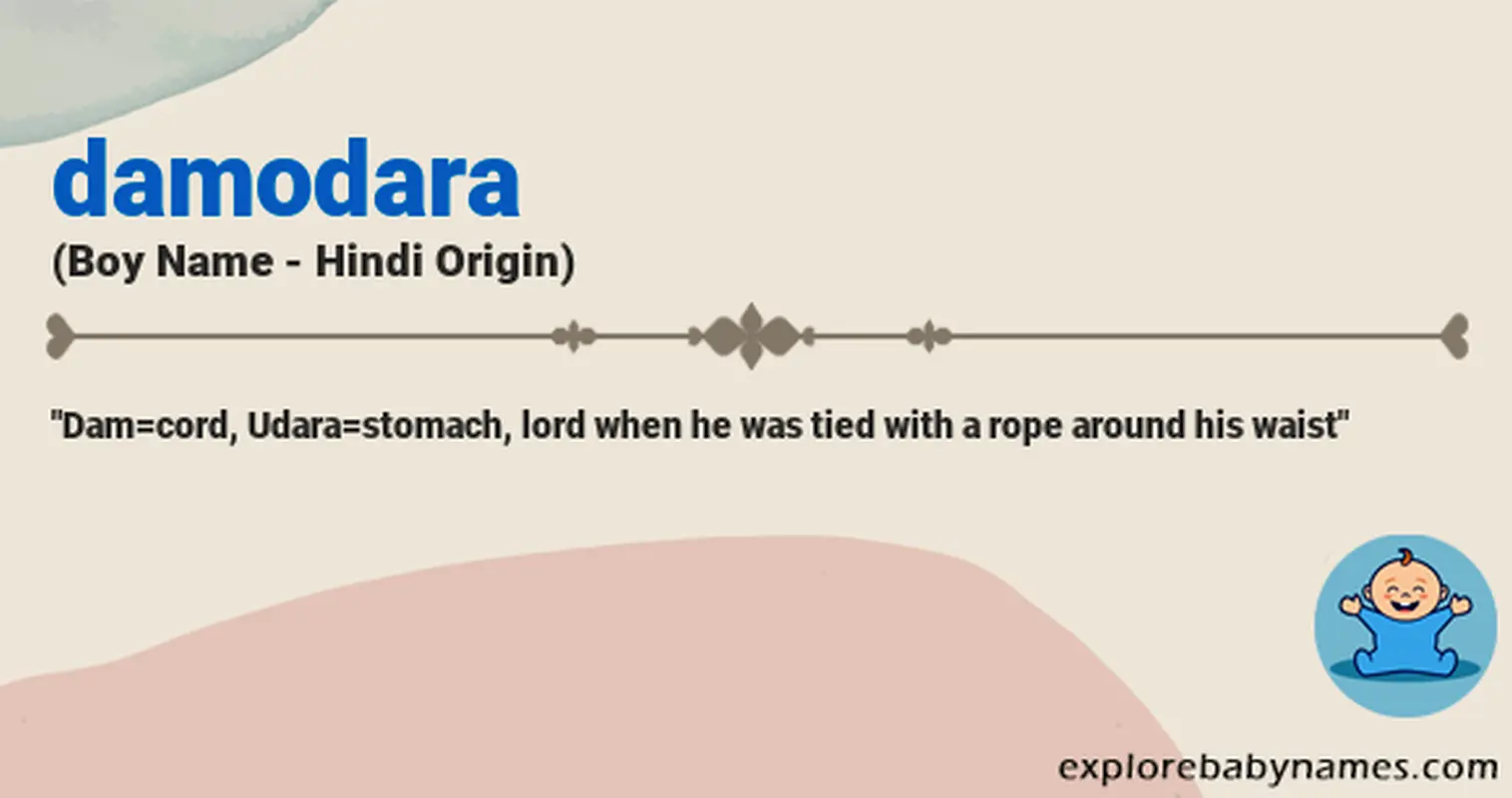 Meaning of Damodara