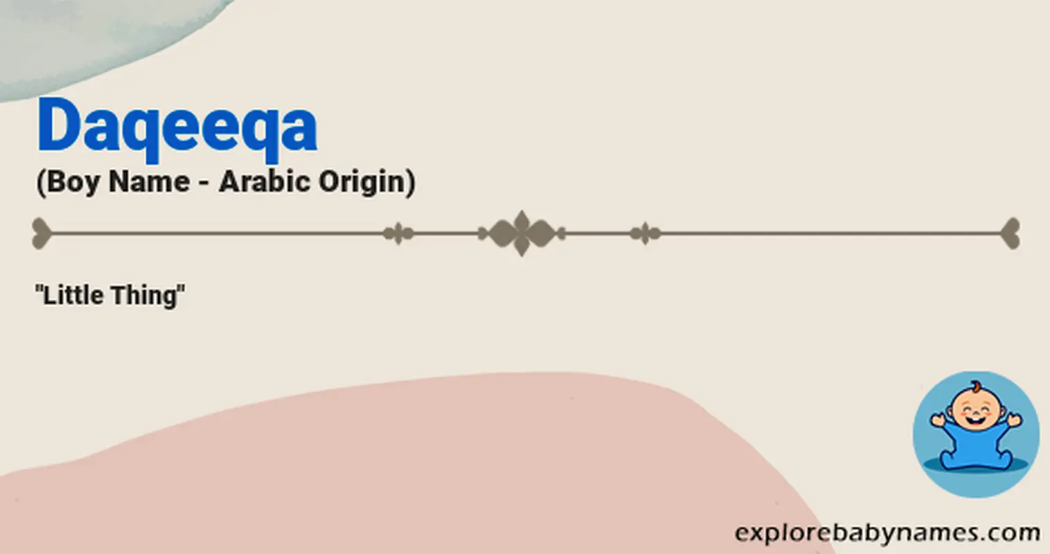 Meaning of Daqeeqa