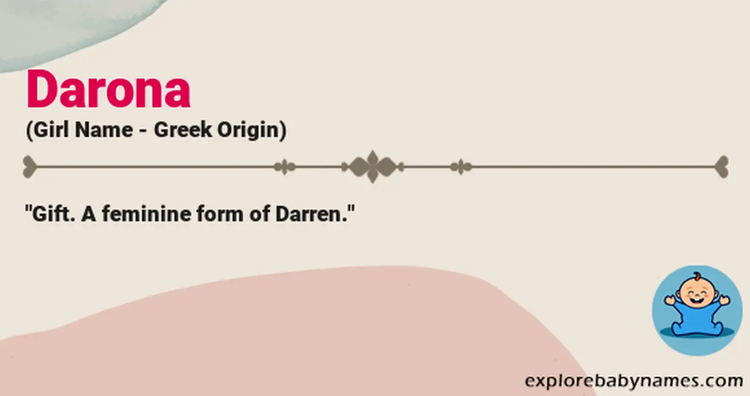 Meaning of Darona