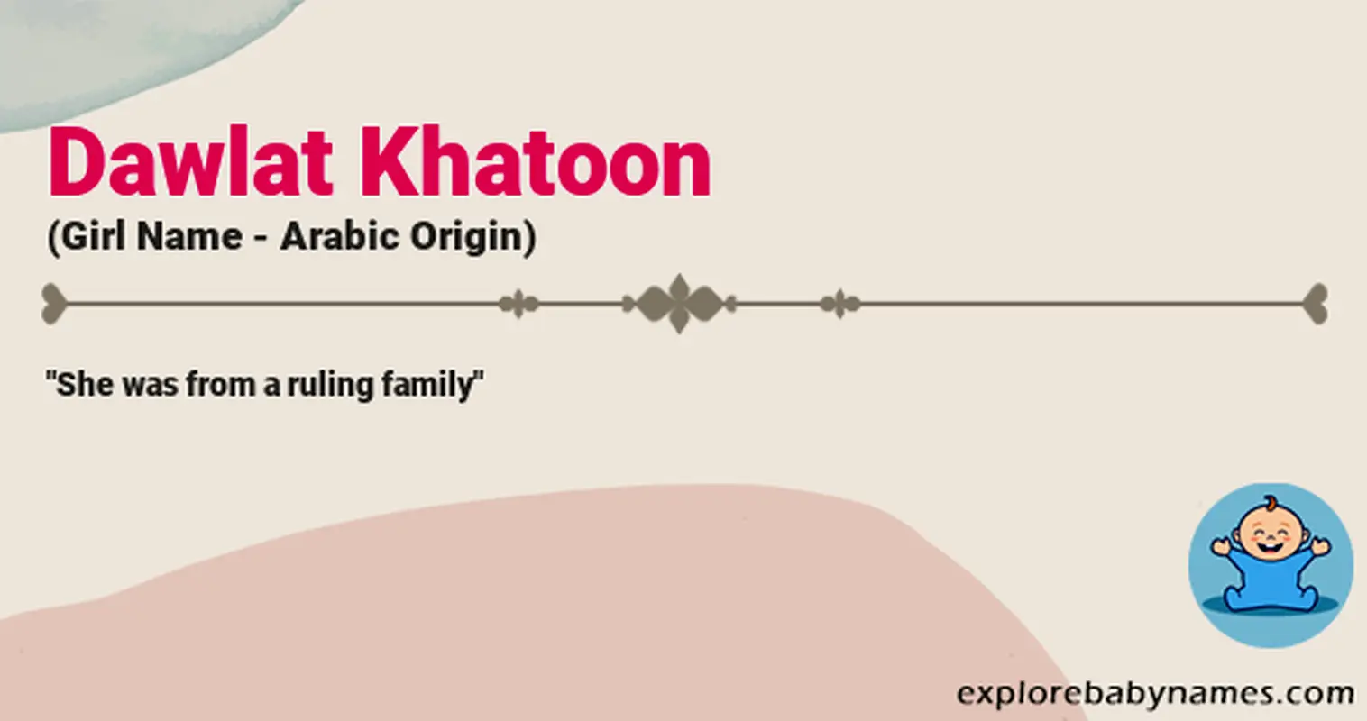 Meaning of Dawlat Khatoon