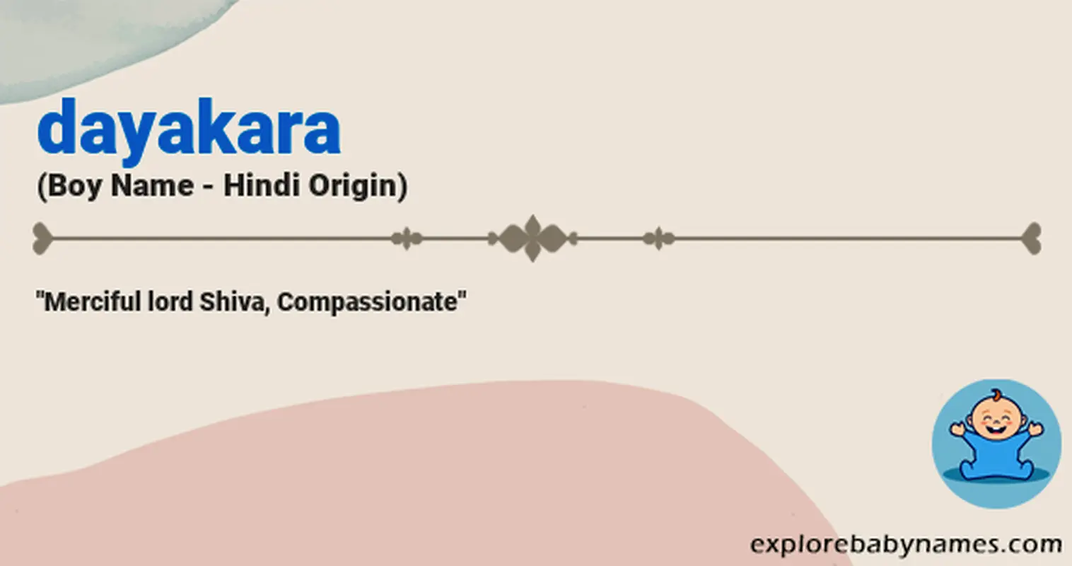 Meaning of Dayakara