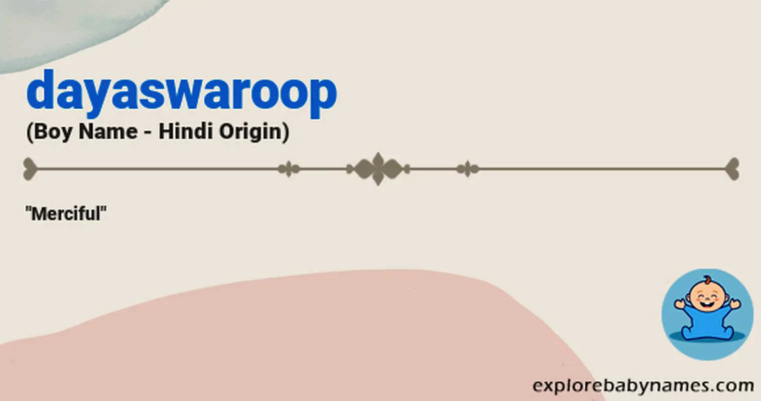 Meaning of Dayaswaroop