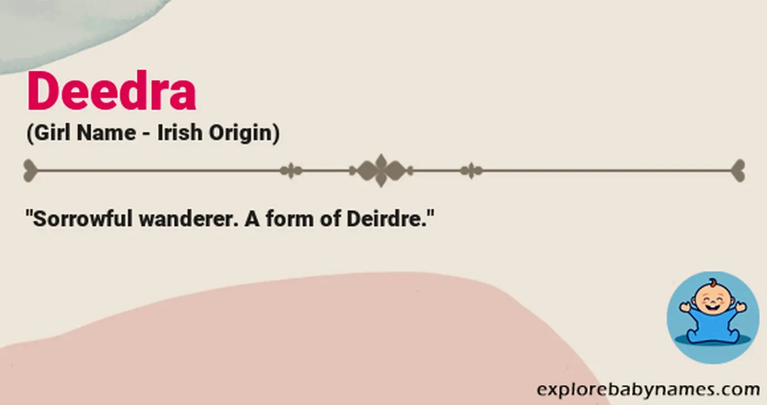 Meaning of Deedra