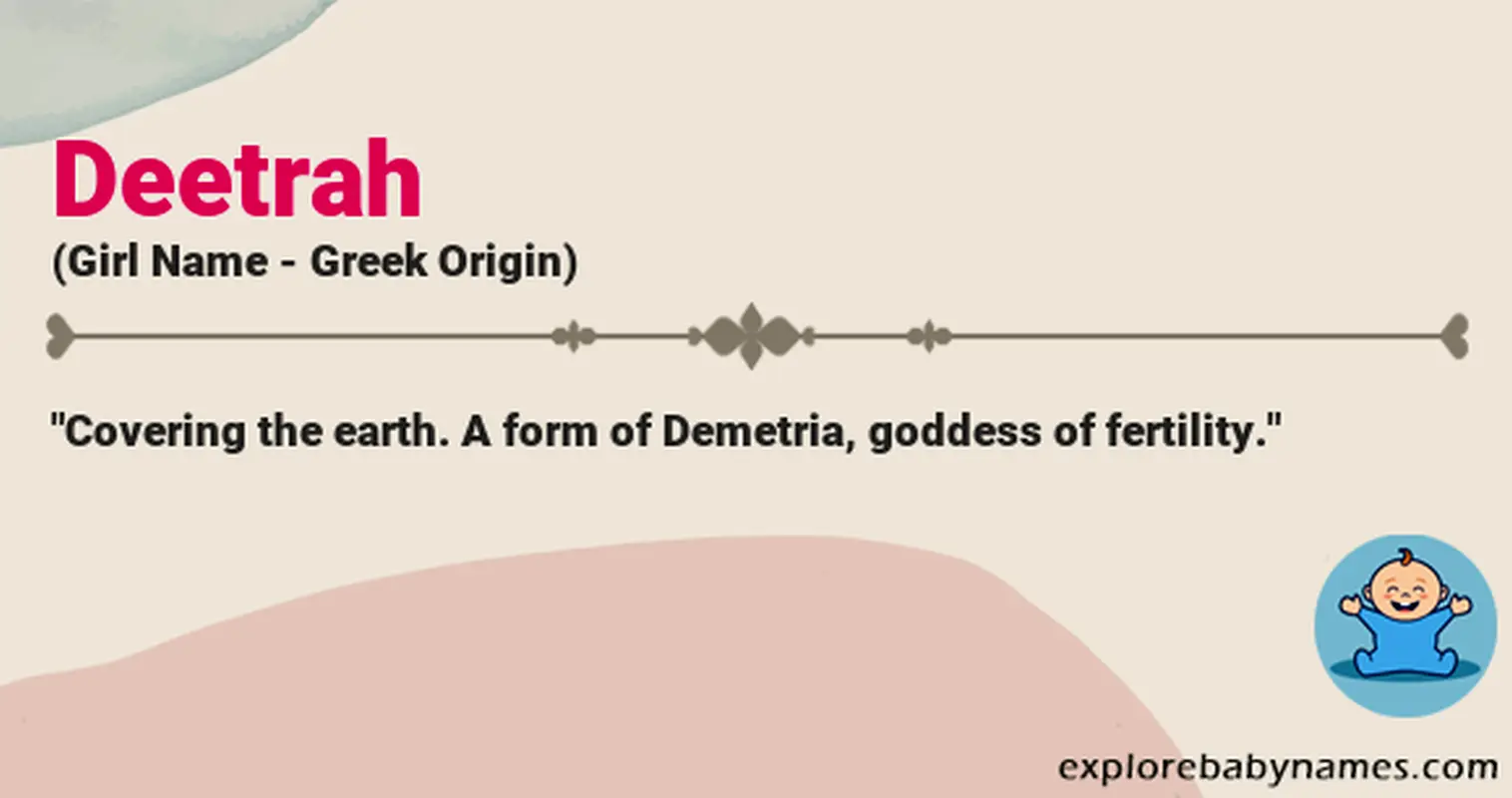 Meaning of Deetrah