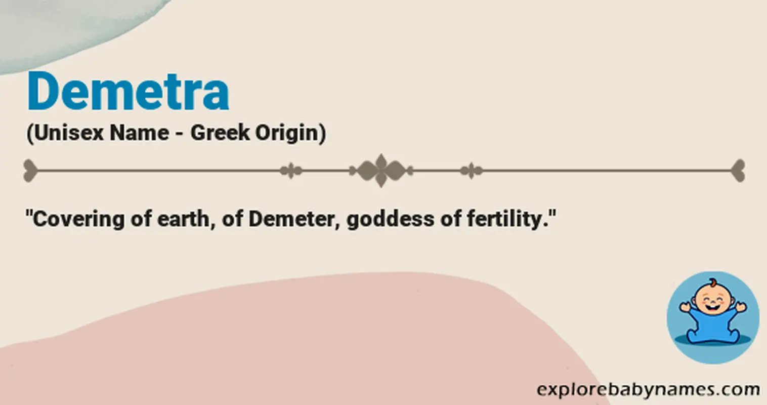 Meaning of Demetra