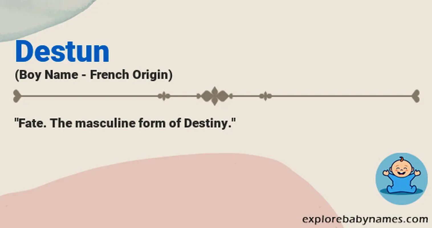 Meaning of Destun