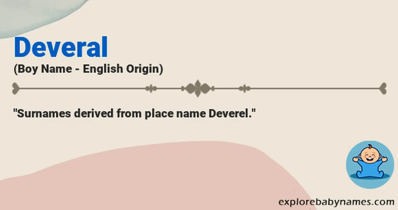 Meaning of Deveral