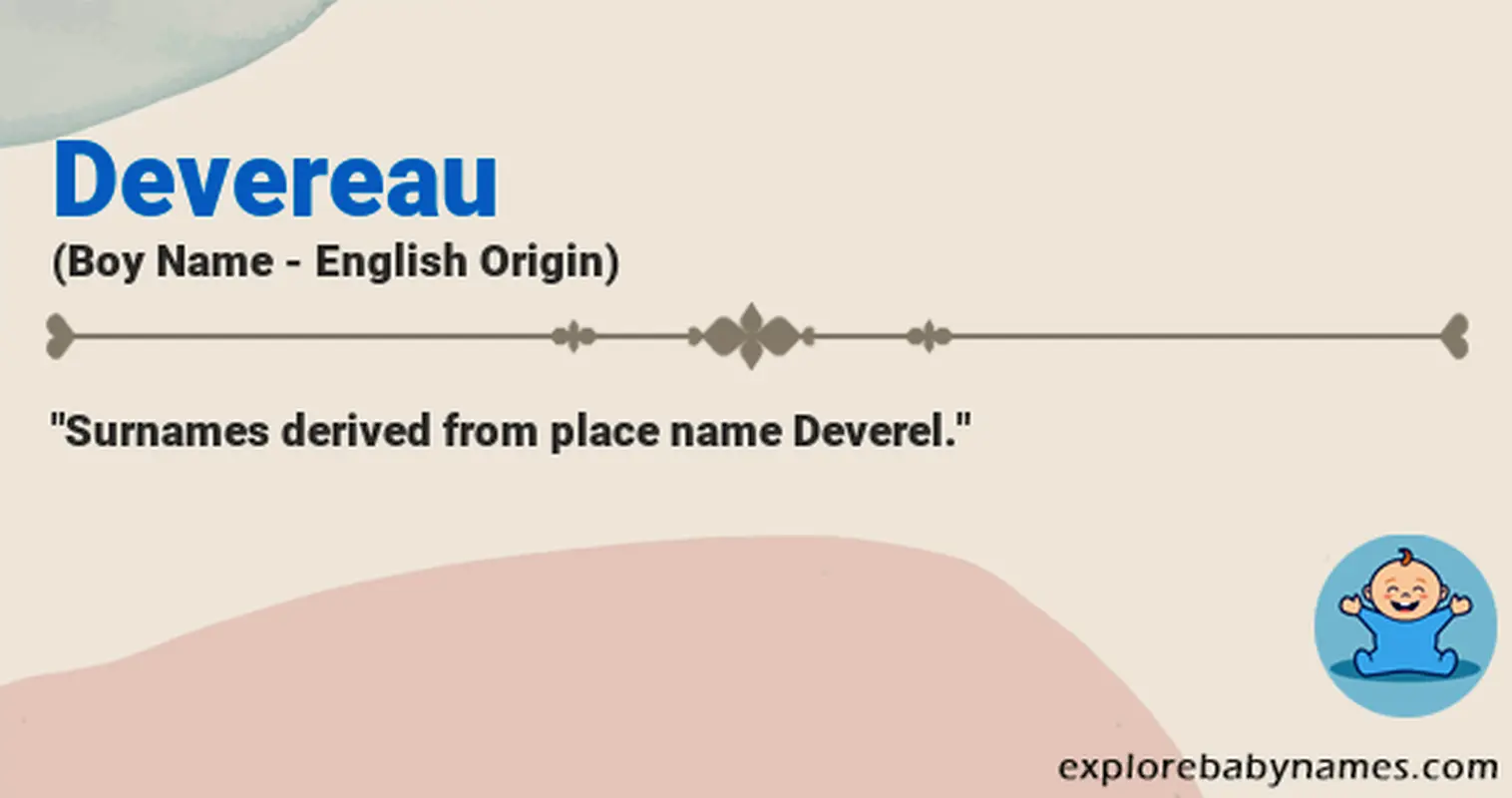 Meaning of Devereau