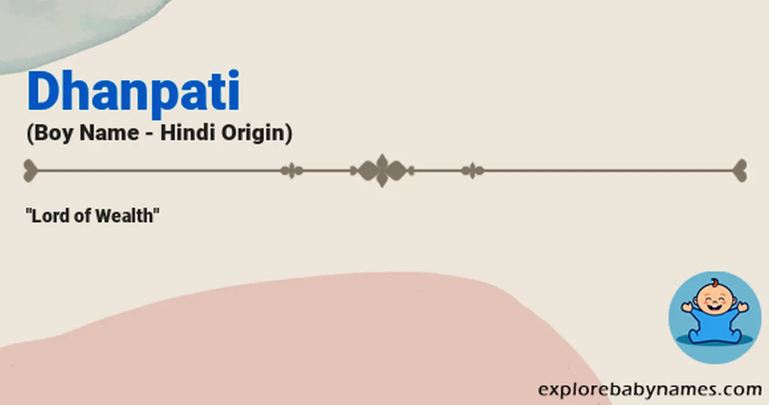 Meaning of Dhanpati