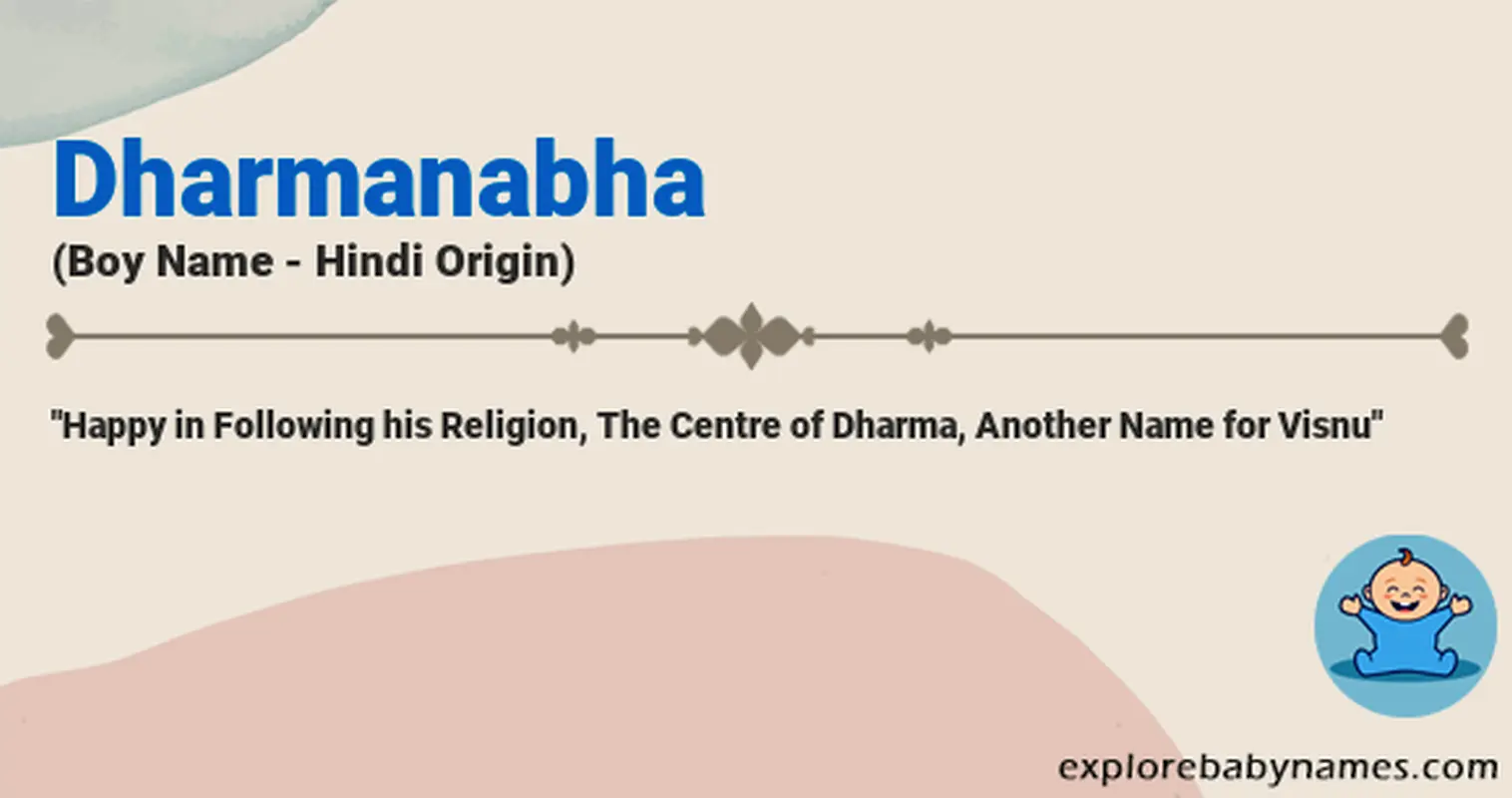 Meaning of Dharmanabha