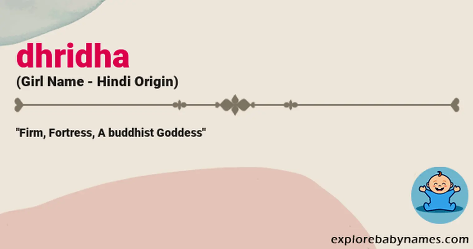 Meaning of Dhridha