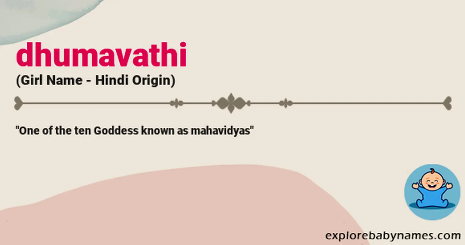Meaning of Dhumavathi
