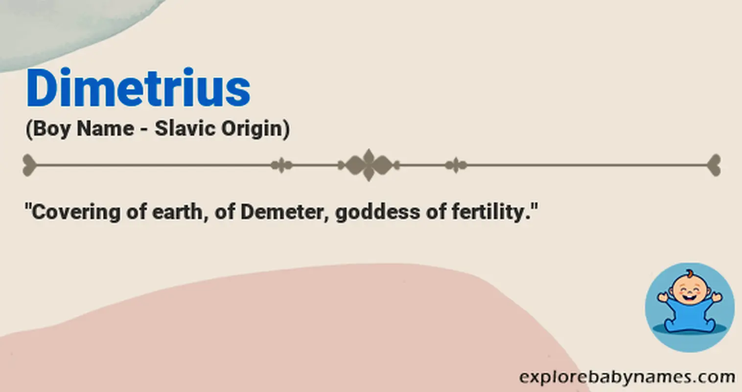 Meaning of Dimetrius