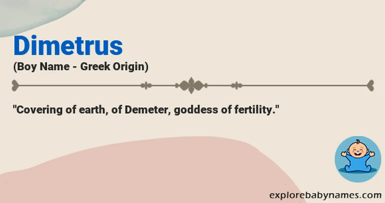 Meaning of Dimetrus