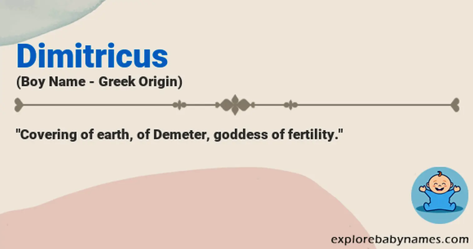 Meaning of Dimitricus