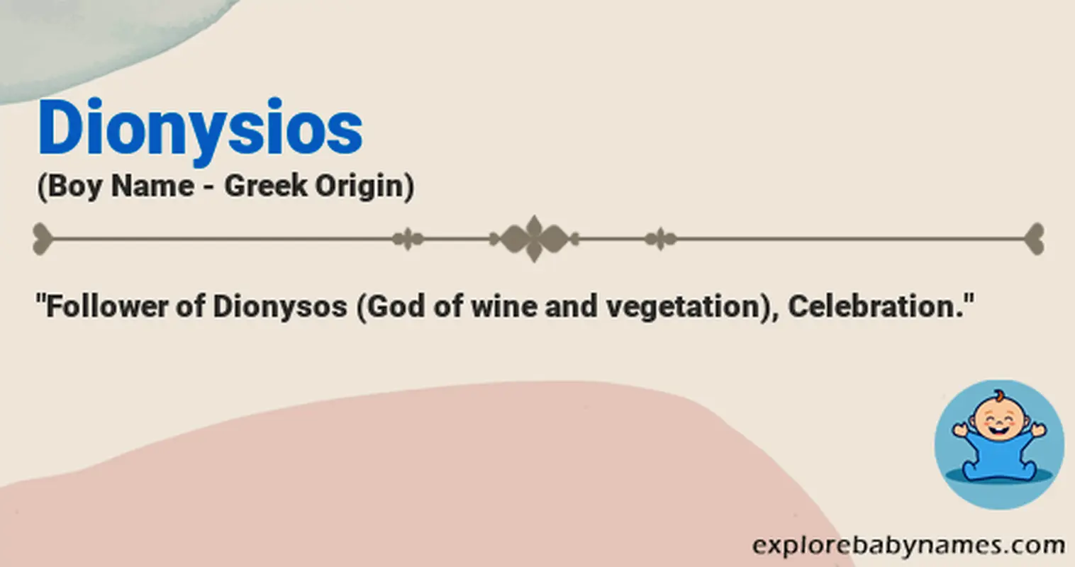 Meaning of Dionysios
