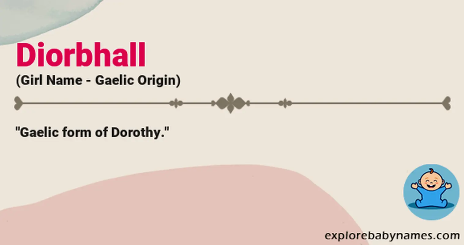 Meaning of Diorbhall