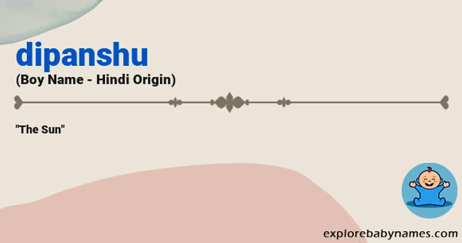 Meaning of Dipanshu