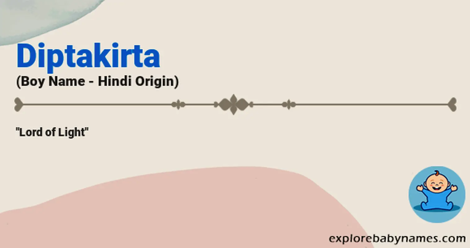 Meaning of Diptakirta