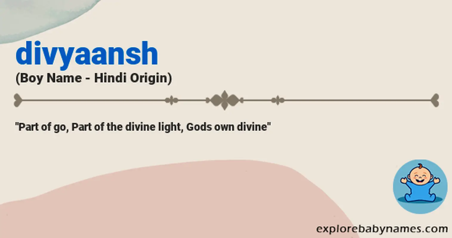 Meaning of Divyaansh