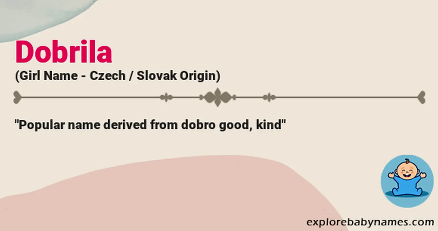 Meaning of Dobrila