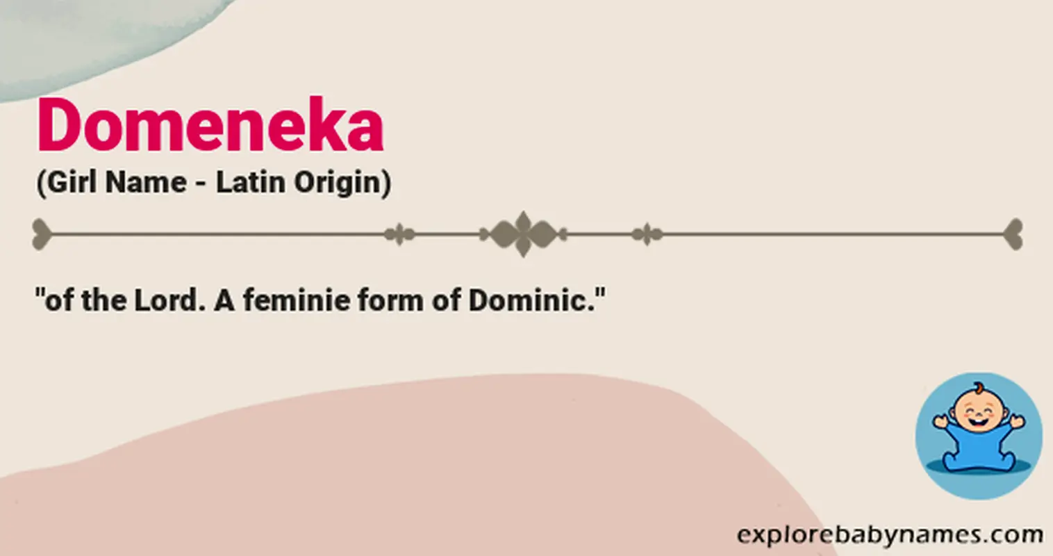 Meaning of Domeneka