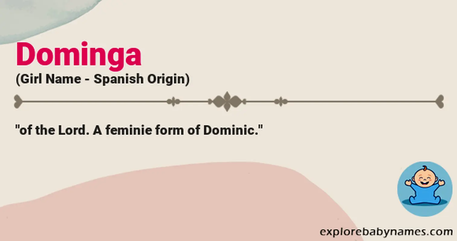Meaning of Dominga