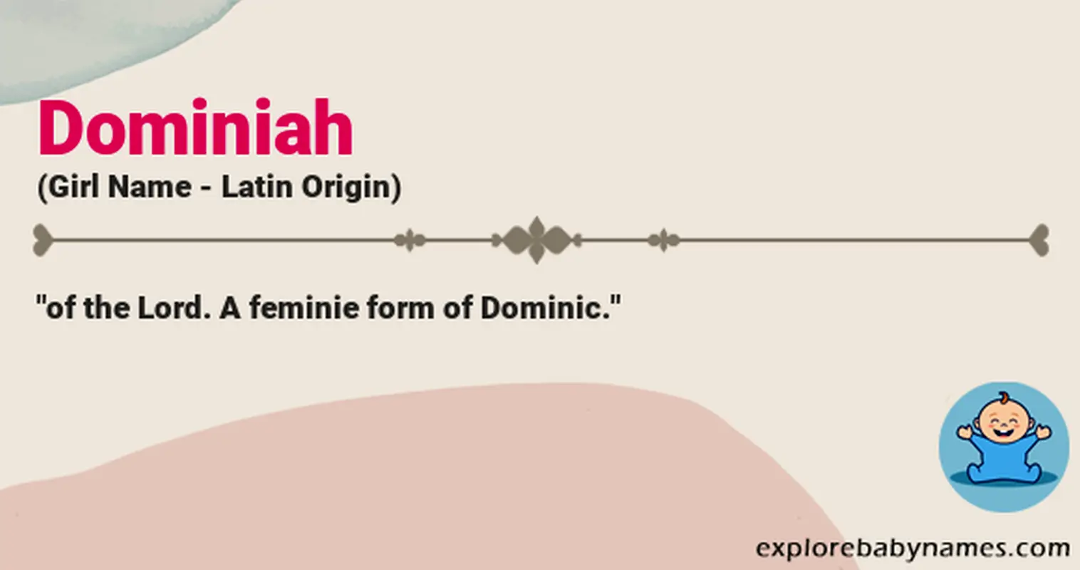 Meaning of Dominiah