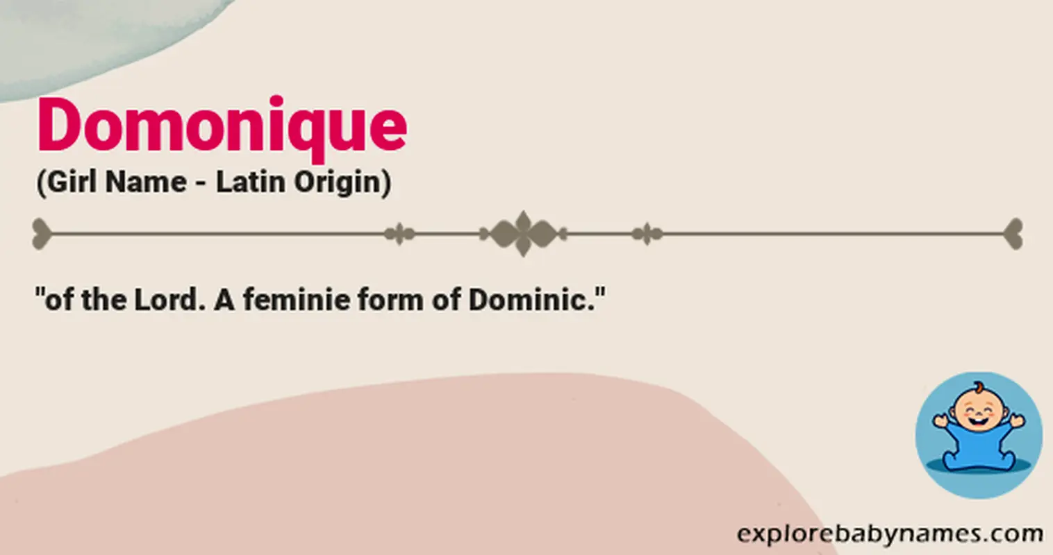 Meaning of Domonique
