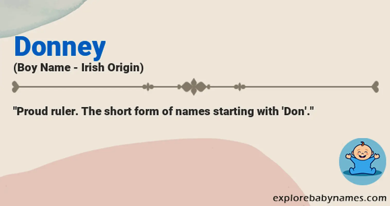 Meaning of Donney