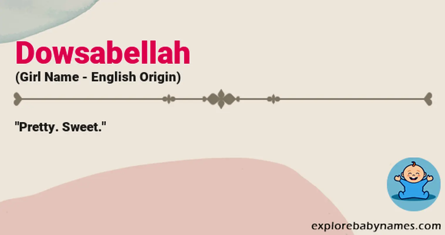 Meaning of Dowsabellah
