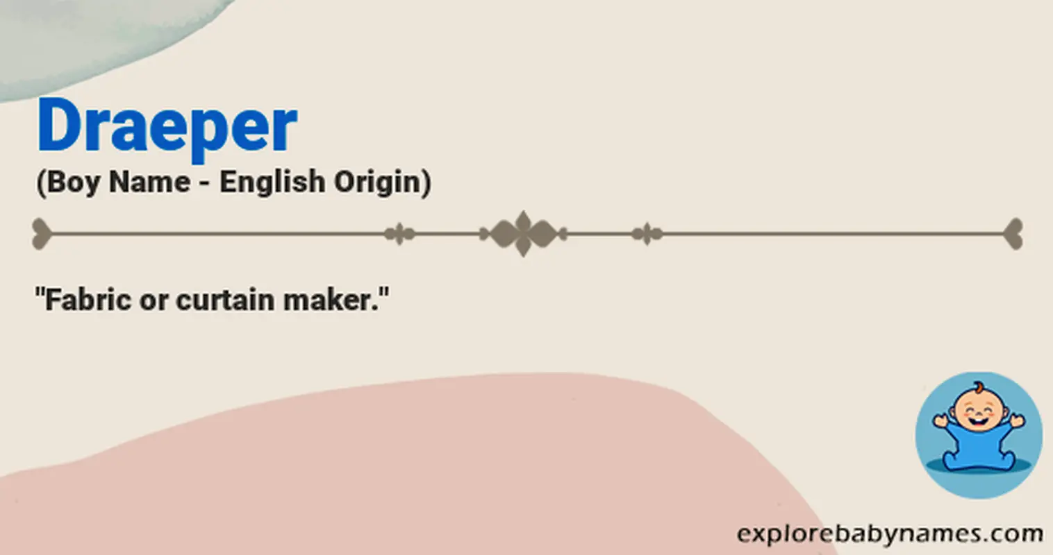 Meaning of Draeper