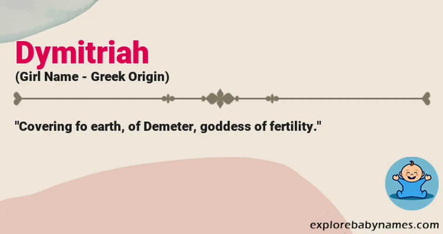 Meaning of Dymitriah