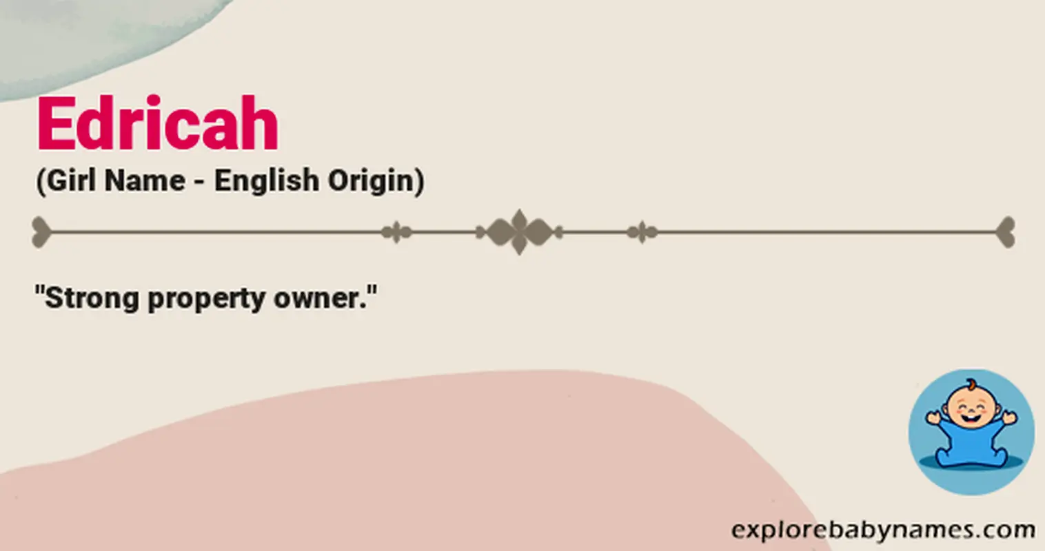 Meaning of Edricah