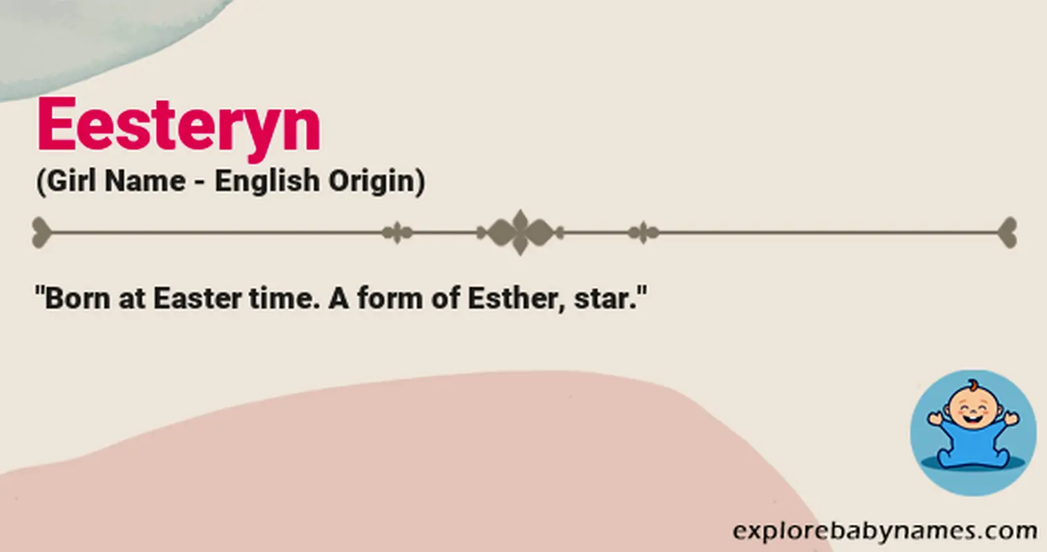 Meaning of Eesteryn