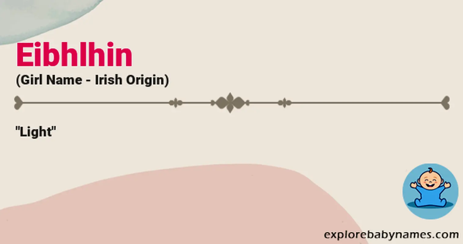 Meaning of Eibhlhin