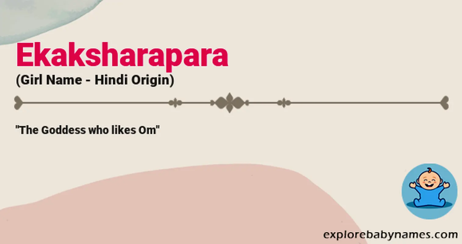Meaning of Ekaksharapara