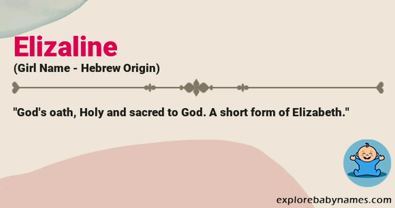 Meaning of Elizaline