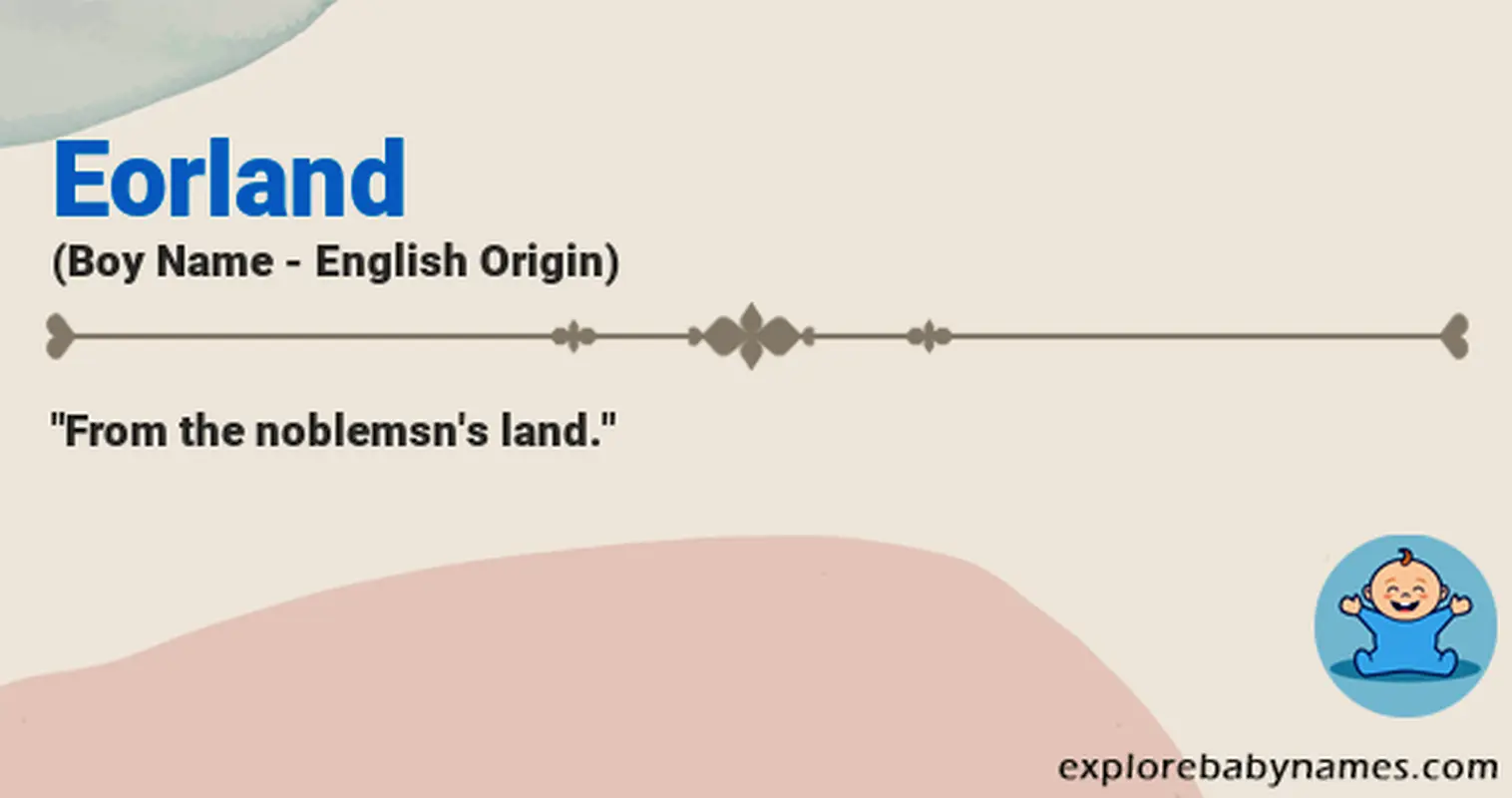 Meaning of Eorland