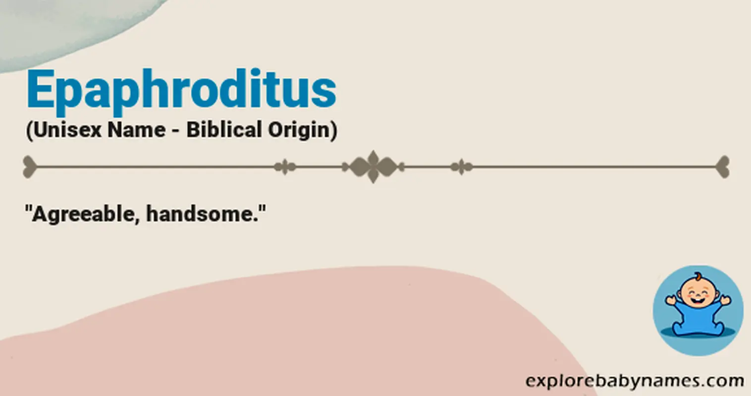 Meaning of Epaphroditus