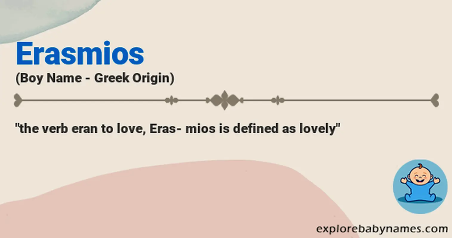 Meaning of Erasmios