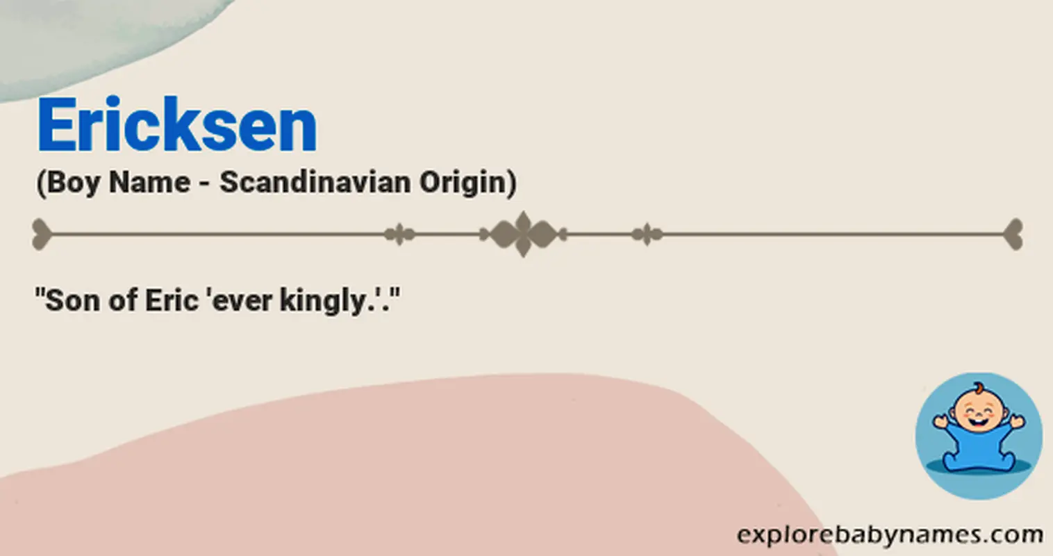 Meaning of Ericksen