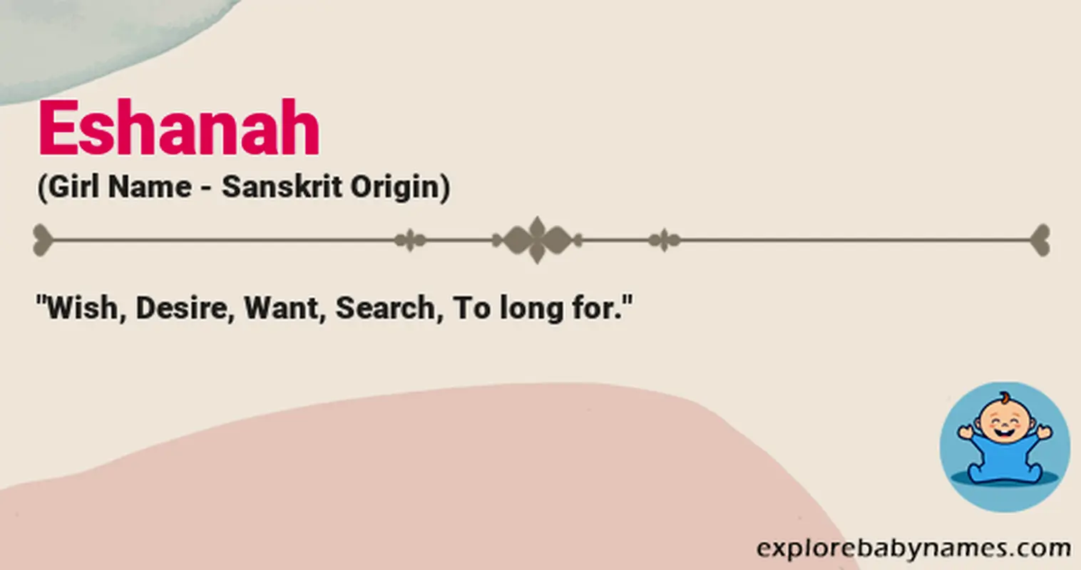 Meaning of Eshanah