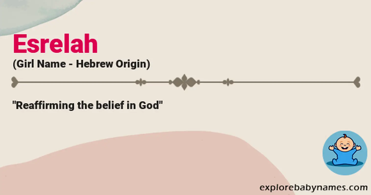 Meaning of Esrelah