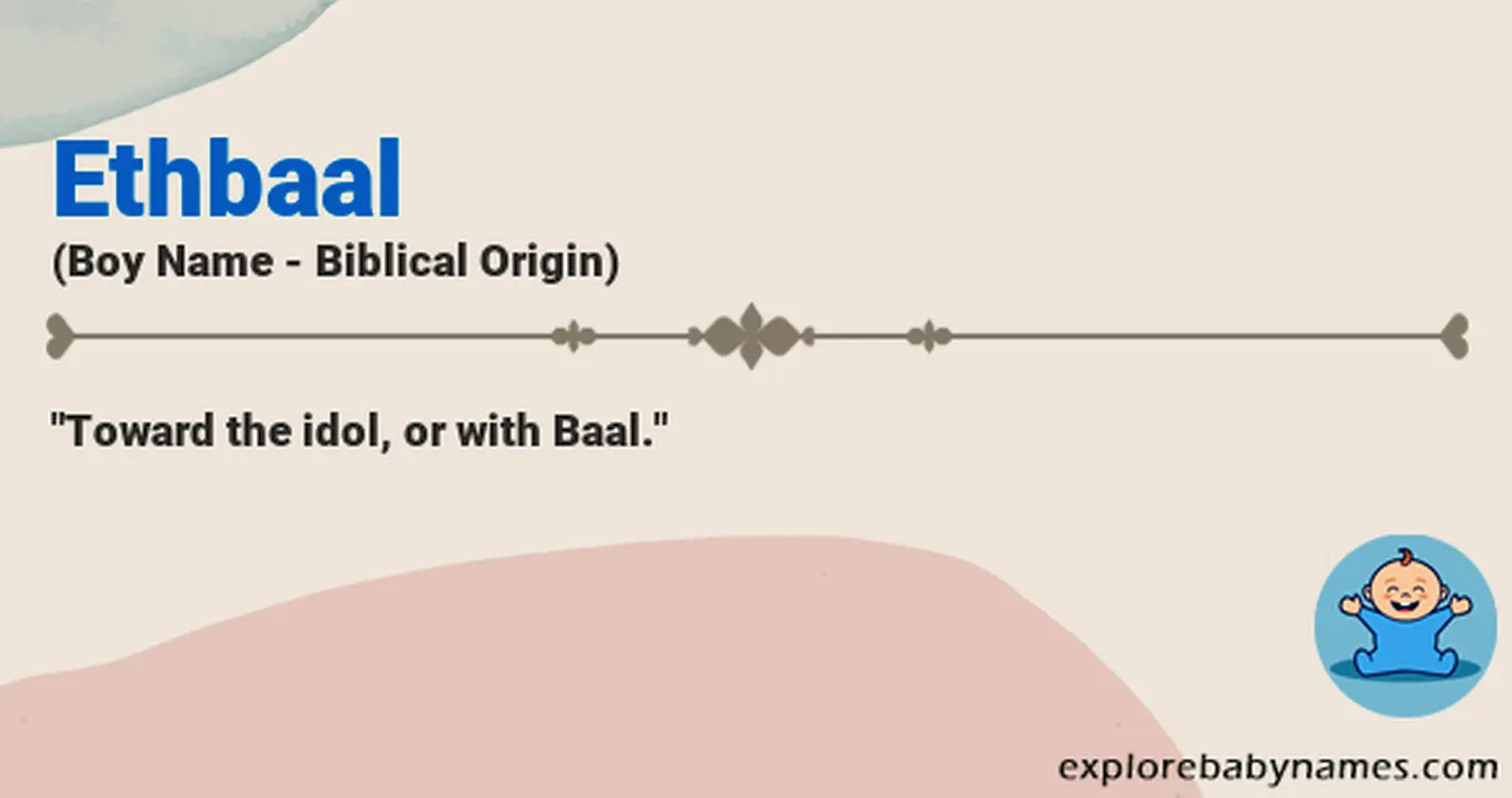 Meaning of Ethbaal