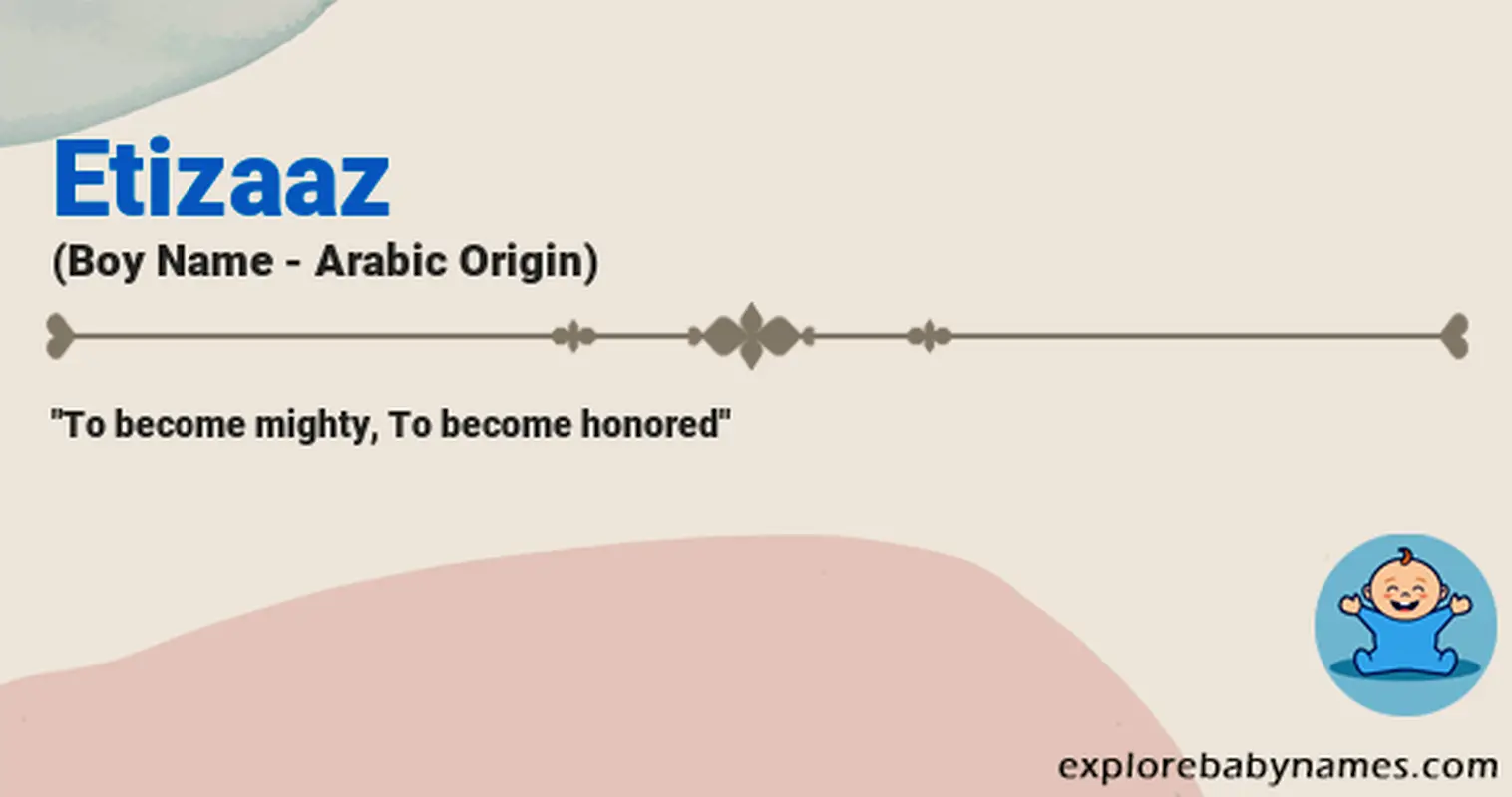 Meaning of Etizaaz