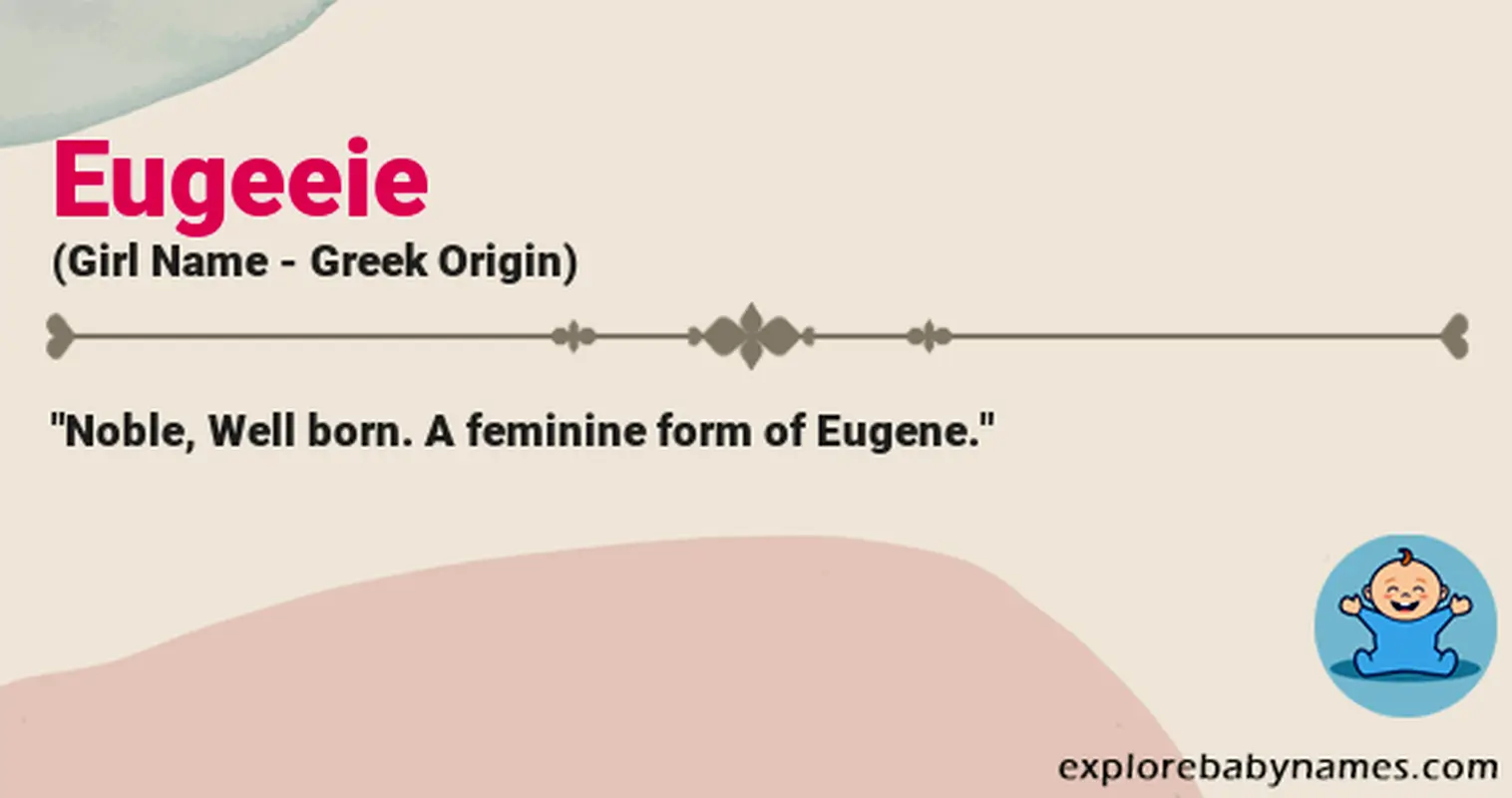 Meaning of Eugeeie