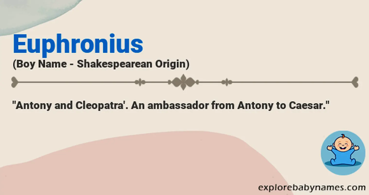 Meaning of Euphronius